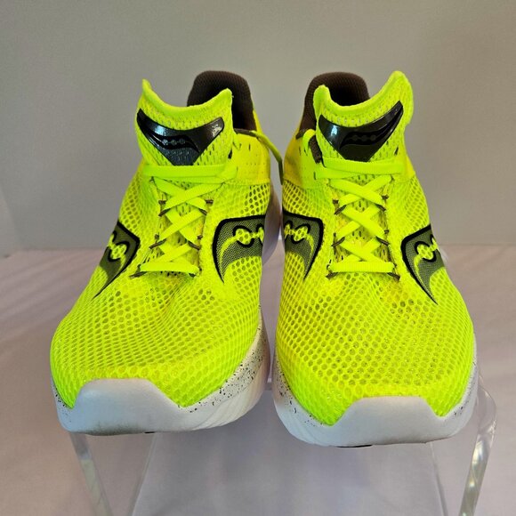Saucony Shoes - SAUCONY Women's Kinvara 14 Running Shoes Sneakers Sz 10 Citron/Black